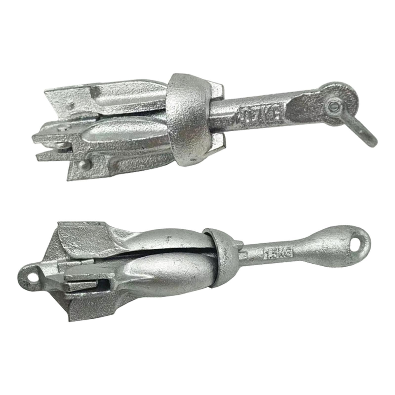 Compact Foldable Marine Anchor - Fishing Kayak Anchor recension och pris