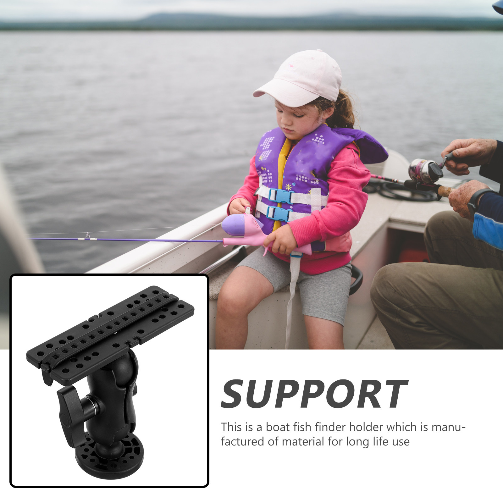 Fish Finder Holder for Boat Ad - Fishing Kayak Fish Finder Mount recension och pris
