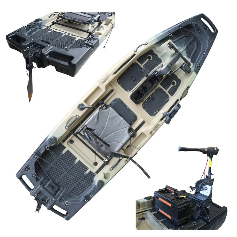 1 Person HDPE/PE Sit-On-Top CE - Fishing Kayak Sit In recension och pris