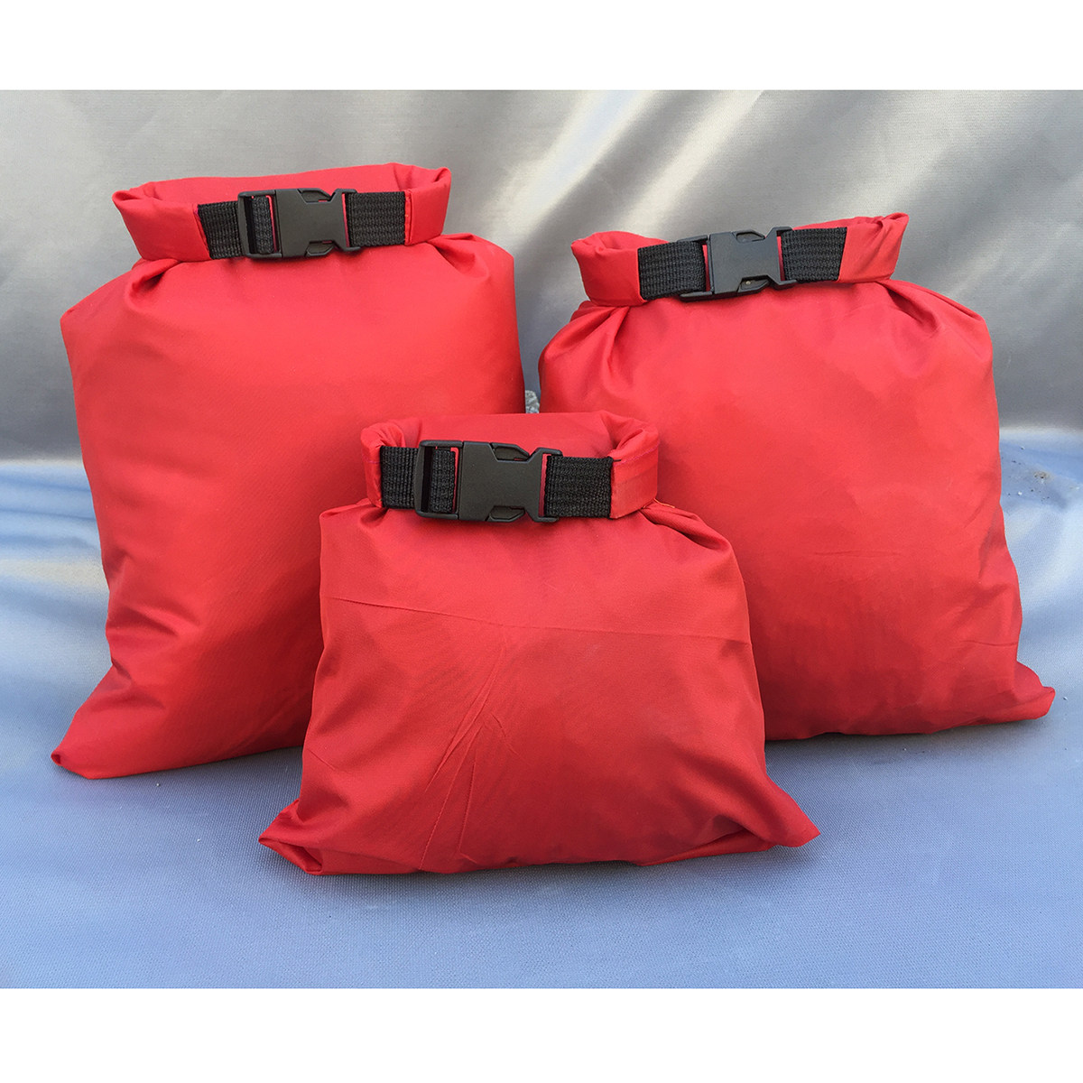 3Pcs Waterproof Dry Bag Pouch  - Fishing Kayak Storage Bag recension och pris